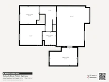 Appartement  T3 - 60,5 m² - 2 chambres  avec Garage et Parking - Centre ville - CHATEAULIN (29)