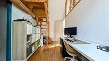 Dpt Finistère (29), à vendre à LE FAOU maison en pierre de 110 m² - 3 Chambres - Terrain de 880,00 m² 
