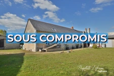 Maison plain pied avec grand jardin et dépendances - 100m² à CHEVIRÉ LE ROUGE