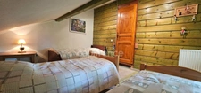 Chalet bois en madrier à vendre dans le Jura, entre Andelot-En-Montagne et Champagnole (39300)