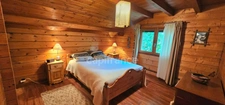Chalet bois en madrier à vendre dans le Jura, entre Andelot-En-Montagne et Champagnole (39300)