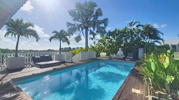 Villa d'exception à vendre, piscine, Mer à pieds, 5 pièces SAINT FRANCOIS (971)