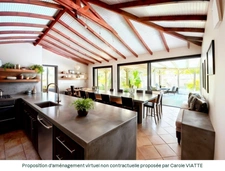  Rare 4-bedroom family villa + bungalow 500m from the sea for sale (971), Sainte-Anne Monmain