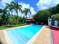 Maison T4 à vendre à Saint-François (971),plain-pied, piscine, pool house, jardin paysagé d'exception
