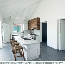 Maison plain pied, piscine à vendre 3 pièces SAINTE ANNE (971)