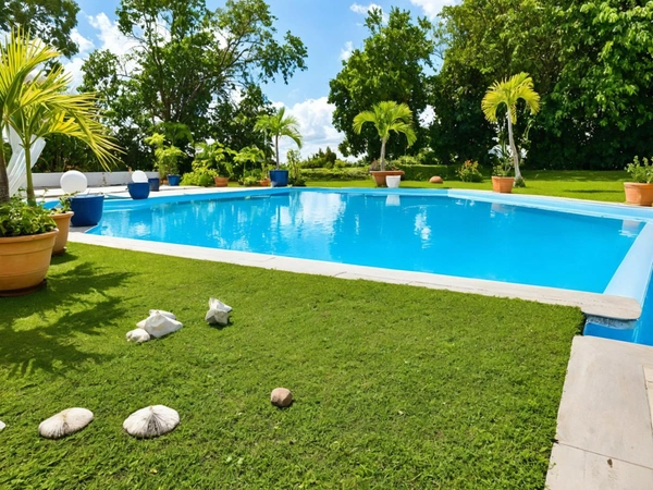 Villa d'exception de plain-pied 6 pièces, avec piscine, vue montagne – Le Gosier LE GOSIER (971)