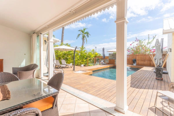 Saint-Gilles-les-Bains – Villa F7 rénovée avec piscine & spa