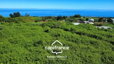 Terrain avec vue mer – La Saline les Hauts : 4 500 m² construtible