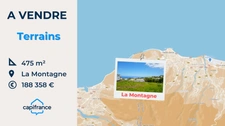 Terrain viabilisé - La Montagne - 475 m²