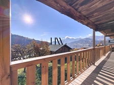 Exceptional chalet near Megève – Panoramic views of the Aravis mountains and Crest-Voland 