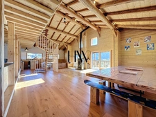 Exceptional chalet near Megève – Panoramic views of the Aravis mountains and Crest-Voland 