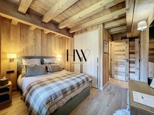 Exceptional property in Megève – Fully renovated apartment with panoramic view and ski-in/ski-out access