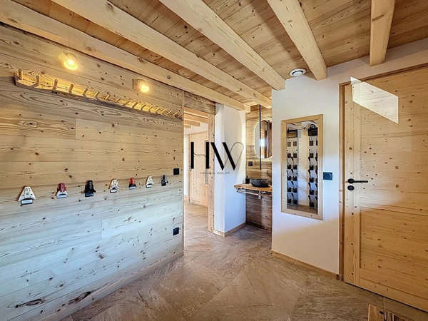Chalet d’exception à proximité de Megève – Vue panoramique sur les Aravis et Crest-Voland 