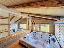 Exceptional chalet near Megève – Panoramic views of the Aravis mountains and Crest-Voland 
