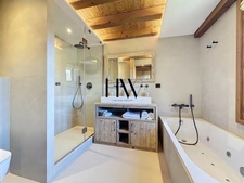 Exceptional property in Megève – Fully renovated apartment with panoramic view and ski-in/ski-out access