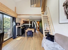 **Megève – Rochebrune : Appartement 3 pièces avec mezzanine, vue exceptionnelle**