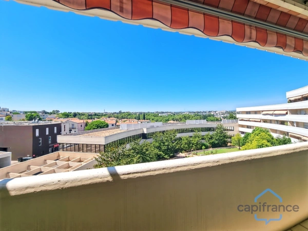 Appartement de 93m² avec une Terrasse vue dégagée + Garage et Parking - A vendre sur Montpellier (34)