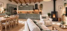 Noyers-sur-Cher (Loir-et-Cher), à vendre LONGERE 11 pièces de 232 m²