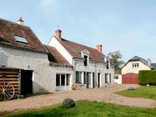Noyers-sur-Cher (Loir-et-Cher), à vendre LONGERE 11 pièces de 232 m²