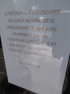 Fonds de commerce à vendre LA ROMIEU (32) Bar-restaurant-Chambre d'hôtes avec logement de fonction