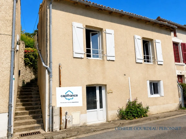 Maison à vendre 3 pièces 60m2 LIGUGE (86)