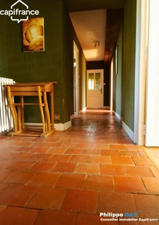 À VENDRE – Exclusivité Sud Bourgogne, Brionnais, Propriété du XIXème, 7,6 hectares libres, 2 étangs