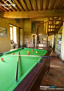 À VENDRE – Exclusivité Sud Bourgogne, Brionnais, Propriété du XIXème, 7,6 hectares libres, 2 étangs