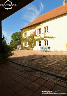 À VENDRE – Exclusivité Sud Bourgogne, Brionnais, Propriété du XIXème, 7,6 hectares libres, 2 étangs