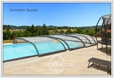 Maison à vendre grande pièce de vie et piscine