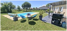Plain-pied lumineux avec piscine dans secteur calme