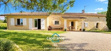 Maison en pierre de plain-pied 190m² – 4 chambres – terrain 2439 m² – LA SAUVETAT SUR LEDE (47)