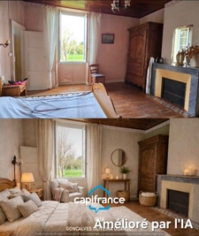 Corps de ferme en Lot-et-Garonne-Propriete à vendre 7 pièces PINEL HAUTERIVE (47)