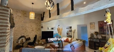Maison en pierre de plain-pied 190m² – 4 chambres – terrain 2439 m² – LA SAUVETAT SUR LEDE (47)