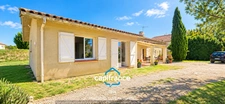 Maison en pierre de plain-pied 190m² – 4 chambres – terrain 2439 m² – LA SAUVETAT SUR LEDE (47)