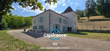 Propriété de charme au coeur de la nature à vendre 6 pièces et 124763m² de  PUJOLS (47)
