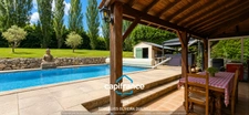 Villa à vendre avec piscine sur une parcelle de 8920m² ALLEZ ET CAZENEUVE (47)