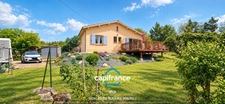 Maison en pierre familiale d’environ 135m² – Terrain clos de 978m² avec puits et panneaux solaires LEDAT (47)