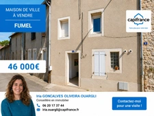 Maison à vendre 4 pièces FUMEL (47)
