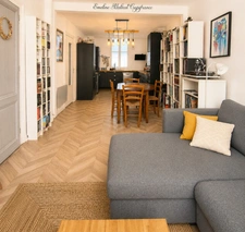 Bordeaux Bacalan - Appartement avec cour, bureau indépendant et faibles charges
