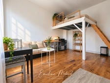 BORDEAUX SAINT-GENÈS / VICTOIRE – STUDIO RÉNOVÉ AVEC ESPACE NUIT EN MEZZANINE – VENDU MEUBLÉ