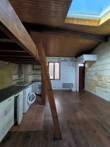 BORDEAUX – ATYPIQUE SOUS LES TOITS – T2 - CHAMBRE + BUREAU – DPE D