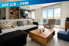 Mérignac T3 63 m² – Dernier étage – Balcon – Garage – DPE C/B – 249 000 €