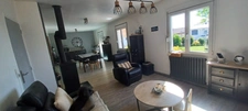Maison à vendre 5 pièces, sous-sol, deux terrasses, jardin clos à GODERVILLE (76)