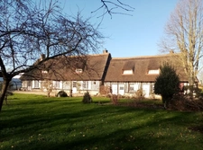 Seine Maritime (76), à vendre proche de DOUDEVILLE jolie chaumière de plus de 210 m2 sur parc de 5300 m2  