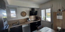 Maison à vendre 5 pièces, sous-sol, deux terrasses, jardin clos à GODERVILLE (76)