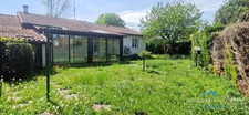 Maison individuelle, à BERGERAC (24) plain pied, 3 chambres, 109m²+ jardin + garage