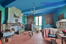 Maison ancienne à vendre de type T6 à LACHAPELLE (82).