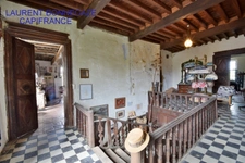 Maison ancienne à vendre de type T6 à LACHAPELLE (82).