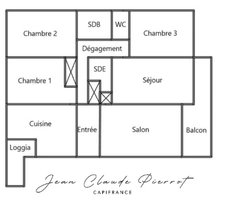 ARLES Trinquetaille, FOR SALE, 105m² apartment with a terrace, on the top floor 