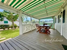 Mobile-Home - 36 m2 + 20 m2 de terrasse - sur parcelle 236 m2 - piscine privée - 5 min plage- SAINT GILLES CROIX DE VIE (85)